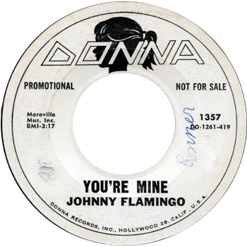 Johnny Flamingo-You're Mine -Donna