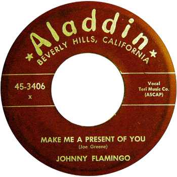 Johnny Flamingo Make Me A Present Of You Aladdin