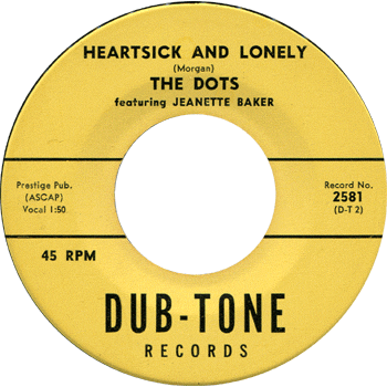 Dots - Heartsick And Lonely - Dub-Tone