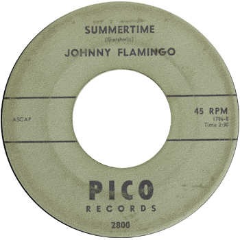 Johnny Flamingo - Summertime Pico