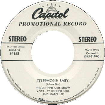 Johnny Otis - Telephone Baby Stereo