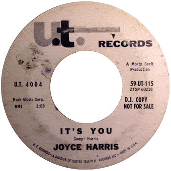 Joyce Harris - It's You UT Promo