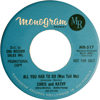 Kathy Young - All You Had To Do Was Tell Me