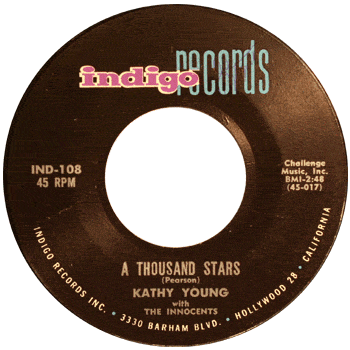 Kathy Young And The Innocents - A Thousand Stars V1 Stock