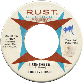 Five Discs - I Remember Rust 2