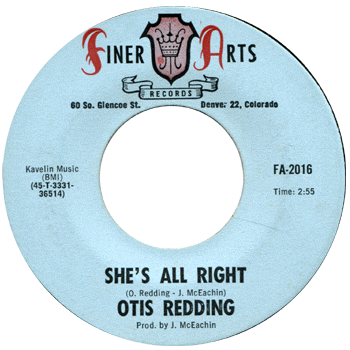 Otis Shooters- She's Alright Finer Arts