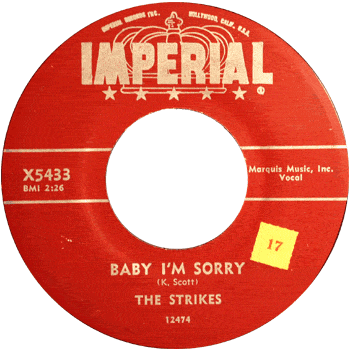 Strikes - Baby I'm Sorry Imperial