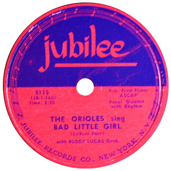 Orioles - Bad Little Girl