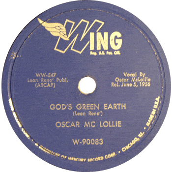 Oscar McLollie - God's Green Earth Wing 78