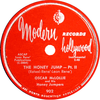 Oscar McLollie - Honey Jump Part 2 Modern 78