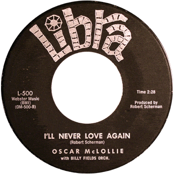Oscar McLollie - I'll Never Love Again Libra