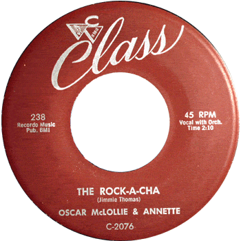 Oscar McLollie And Annette The Rock A Cha Class 45