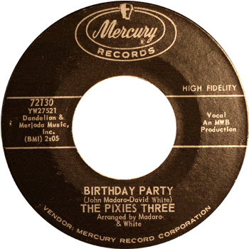 Pixies Three - Birthday Party