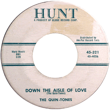 Quintones - Down The Isle Of Love Hunt V1