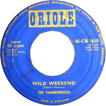 Thunderbirds - Wild Weekend Oriole