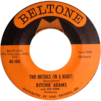 Ritchie Adams - Two Initials On A Heart Beltone