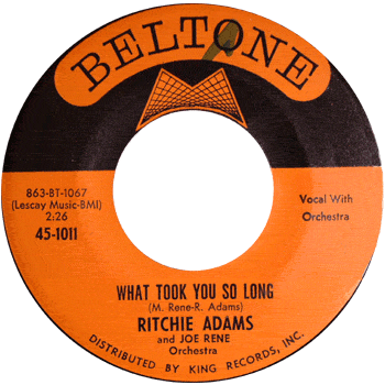 Ritchie Adams - What Took You So Long Beltone