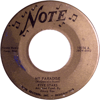 Five Stars - My Paradise Note