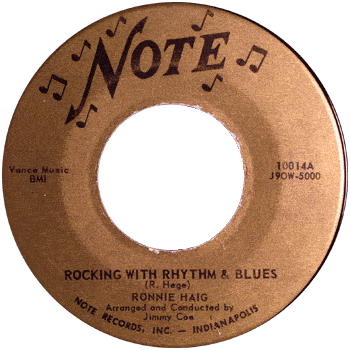 Ronnie Haig - Rockin With The Rhythm And Blues Note