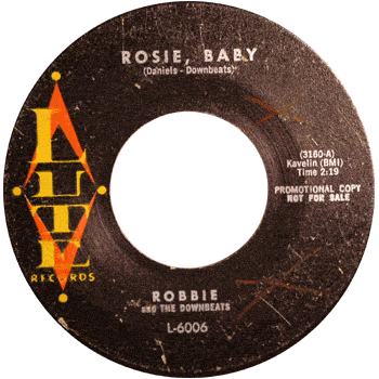 Robbie And The Downbeats Rosie Baby Lute