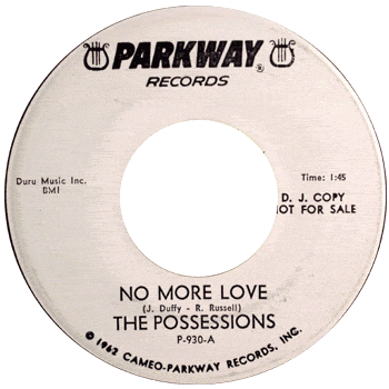 Possesions - No More Love Parkway