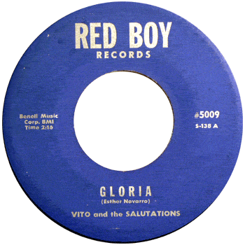 Vito And The Salutations - Gloria Red Boy