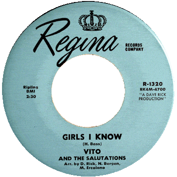 Vito And The SAalutations - Girls I Know