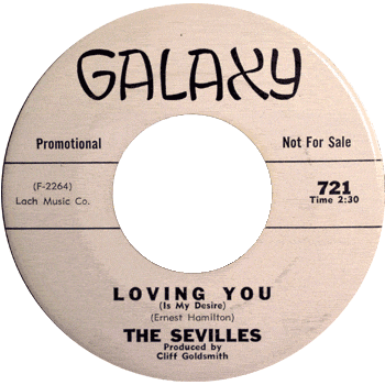Sevilles - Loving You Galaxy Promo