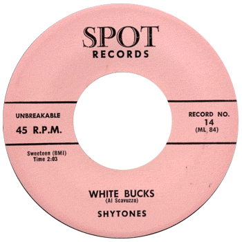 Shytones - White Bucks Spot Pink