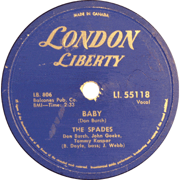 Spades - Baby London 78