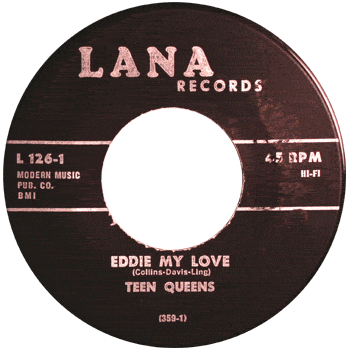 Teen Queens - Eddie My Love Lana