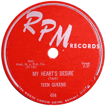 Teen Queens - My Hearts Desire 78