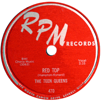 Teen Queens - Red Top 78 