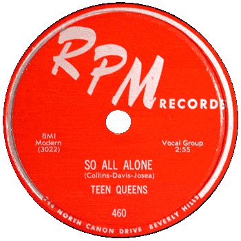Teen Queens - So All Alone 78