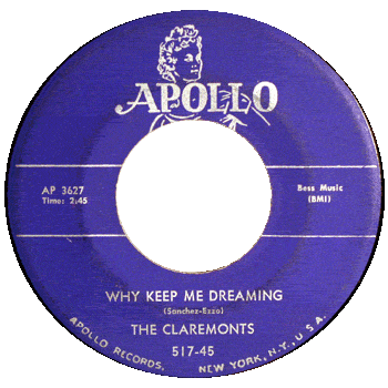 Claremonts - Why Keep Me Dreaming Stock