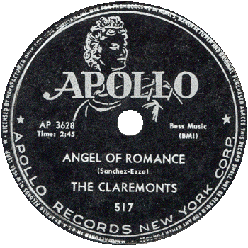 Claremonts - Angel Of Romance Apollo 78