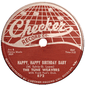 Tune Weavers - Happy Happy Birthday Baby Checker 78
