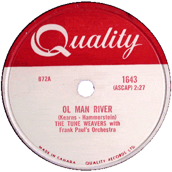 Tune Weavers - Ol Man River Quality 78