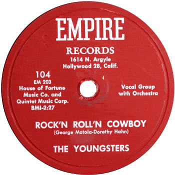 Youngsters - Rock And Roll Cowboy 78